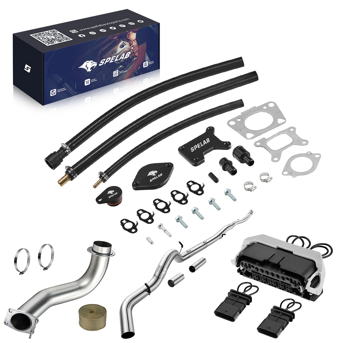 EGR/DPF Delete 2017-2025 L5P 6.6L Duramax Applicable Products|SPELAB