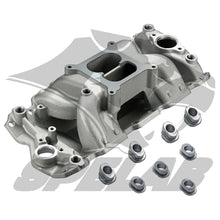 Load image into Gallery viewer, Small Block Chevy Dual Plane Air Gap Intake Manifold (Aluminum)--2026S| SPELAB