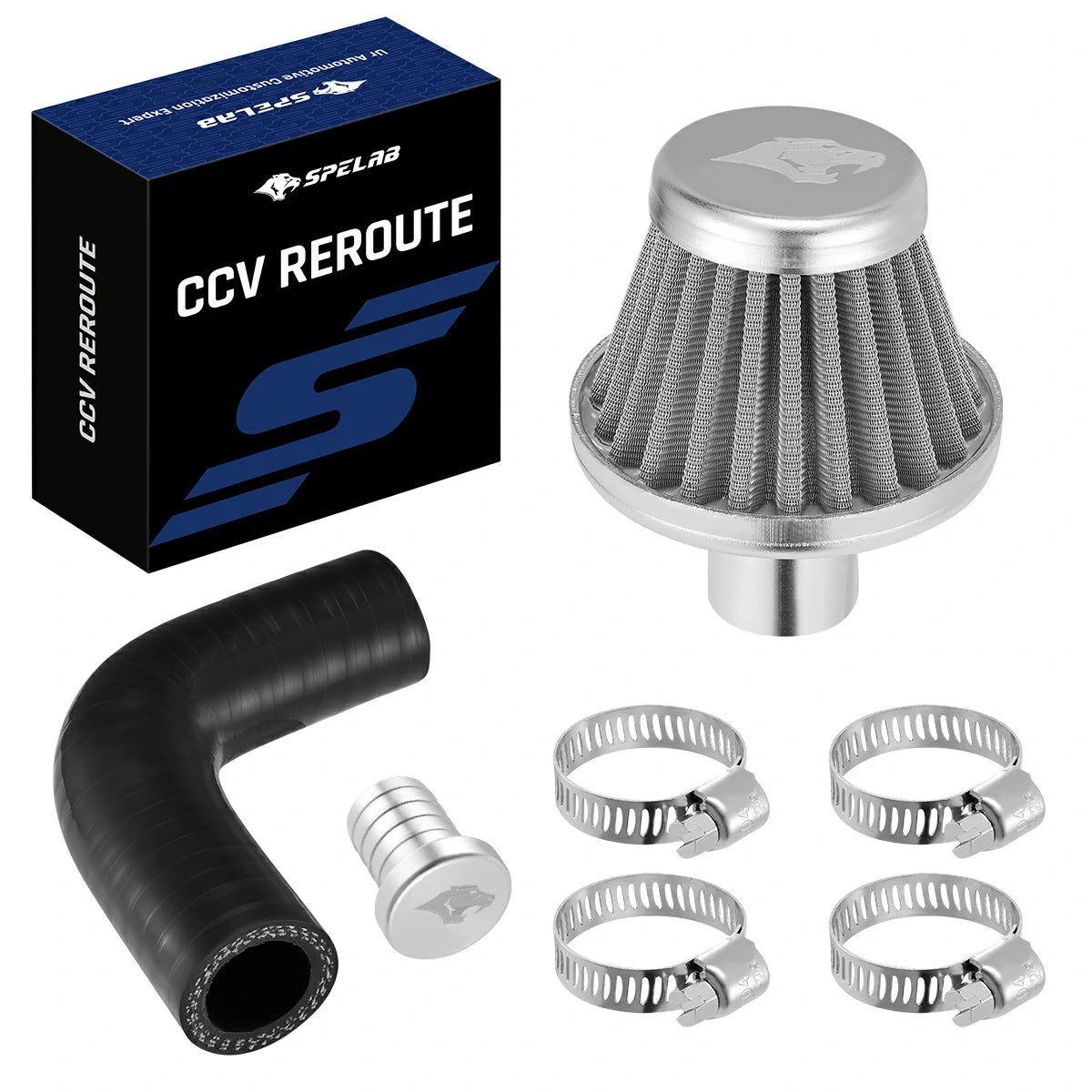 Updated CCV Reroute/Delete Kit for 2007.5-2024 6.7L Cummins | SPELAB-10