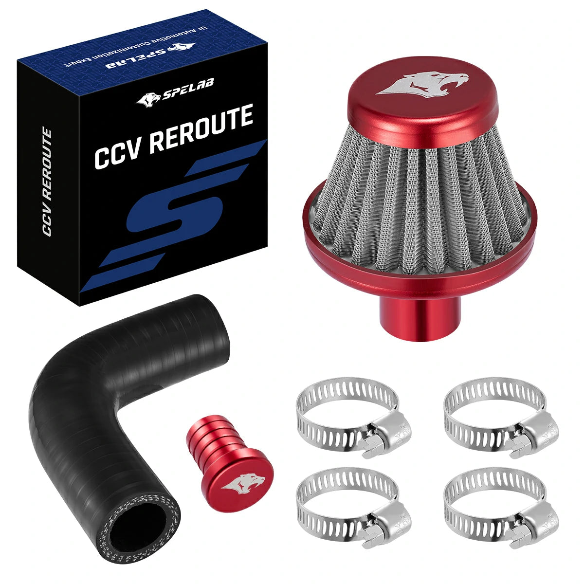Updated CCV Reroute/Delete Kit for 2007.5-2024 6.7L Cummins | SPELAB-8