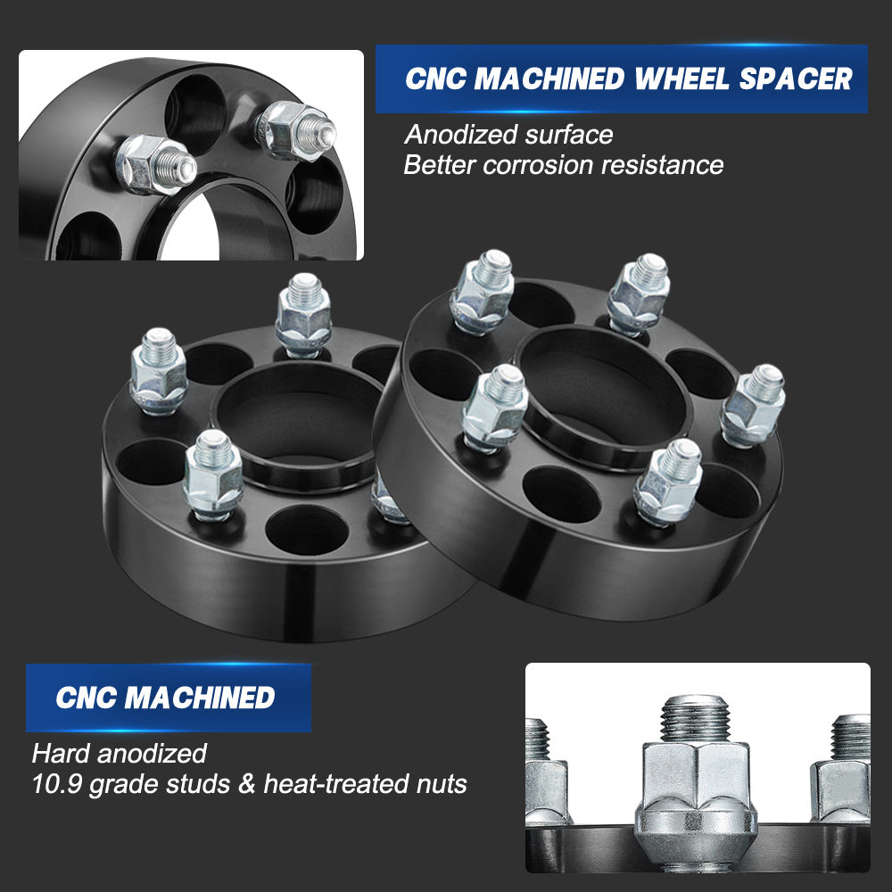 Wheel Spacers for 1964-2014 Ford Mustang / Lincoln / Mazda / Mercury 4PCS