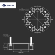 Load image into Gallery viewer, Wheel Spacers for 2003-2018 Ford F250 F350 4PCS | SPELAB
