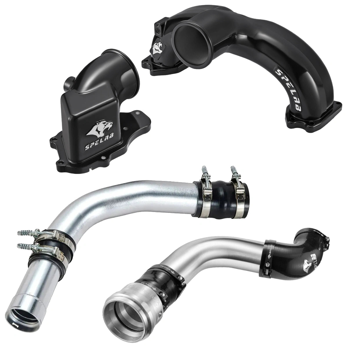 Intake Manifold with Intercooler Pipe Bundle for 2011–2019 Ford F250 F350 F450 6.7L Powerstroke | SPELAB