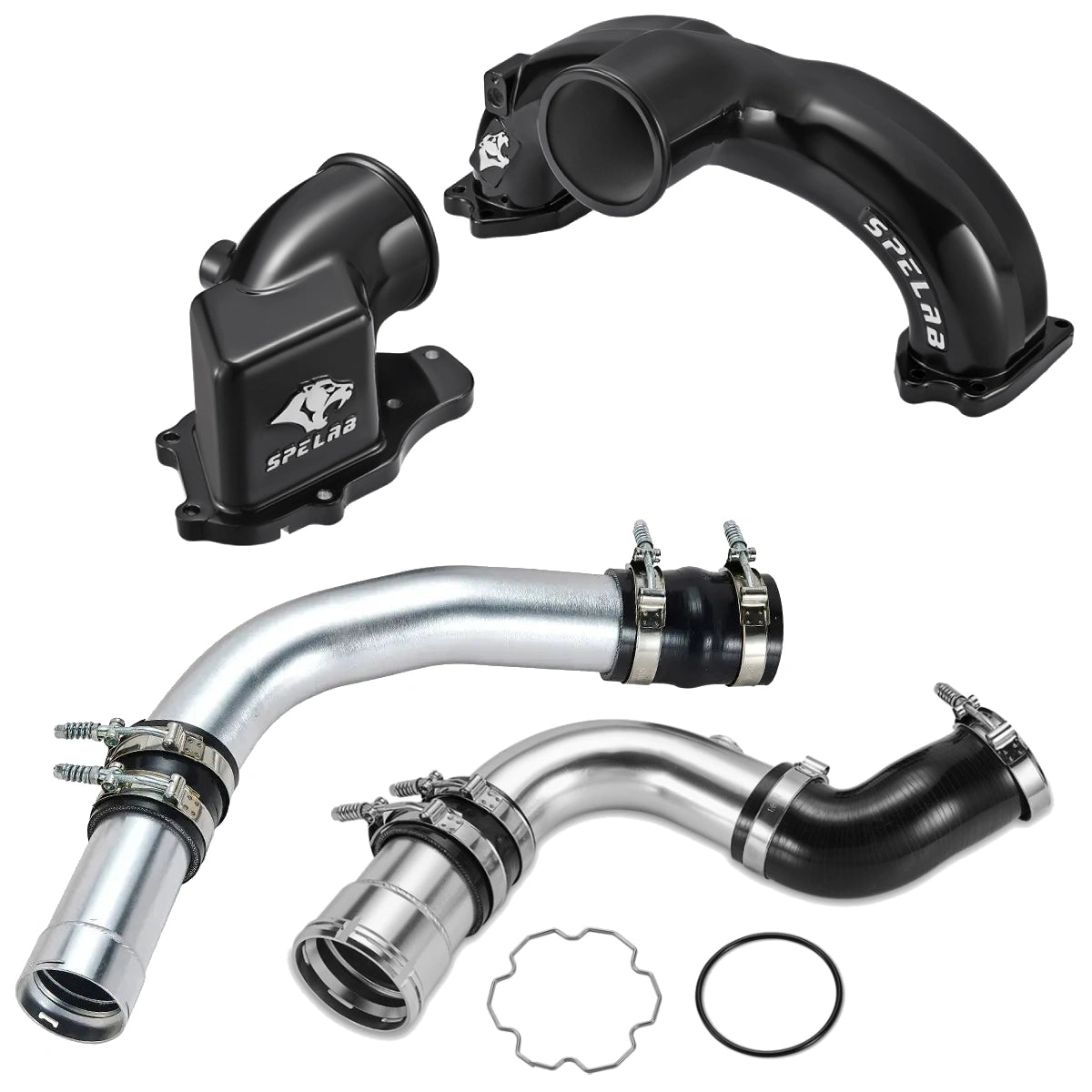Intake Manifold with Intercooler Pipe Bundle for 2011–2019 Ford F250 F350 F450 6.7L Powerstroke | SPELAB