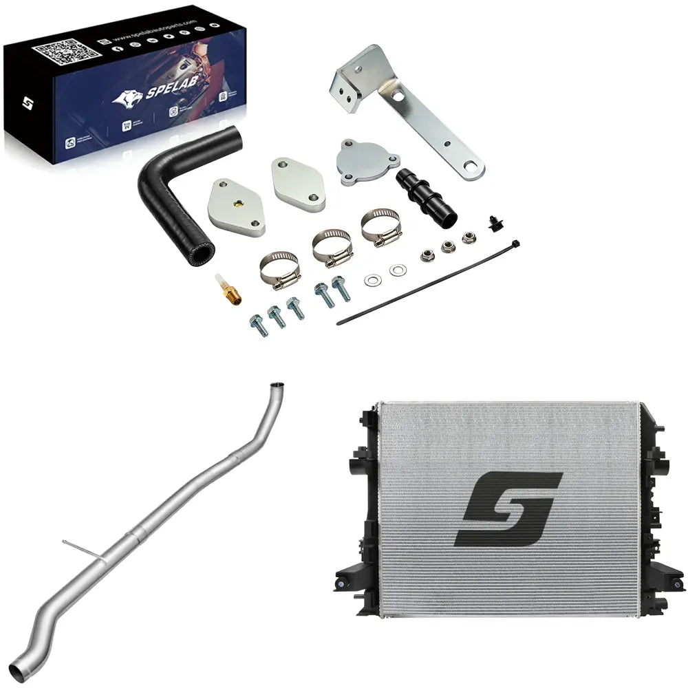 EGR/DPF Delete 3'' 20142018 3.0L Ecodiesel AllinOne Kit SPELAB