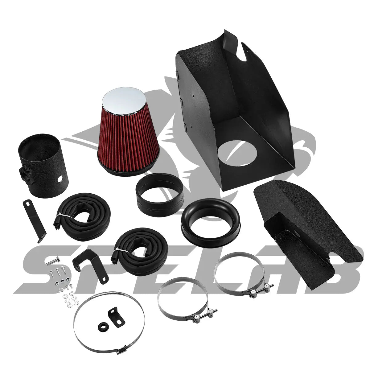 Cold Air Intake Kit w/Filter For 2008-2010 6.4 Powerstroke Ford｜SPELAB 3