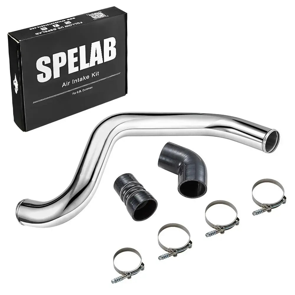 SPELAB Cold Side Intercooler Pipe Kit For 2006-2010 6.6 LBZ LMM Duramax Diesel