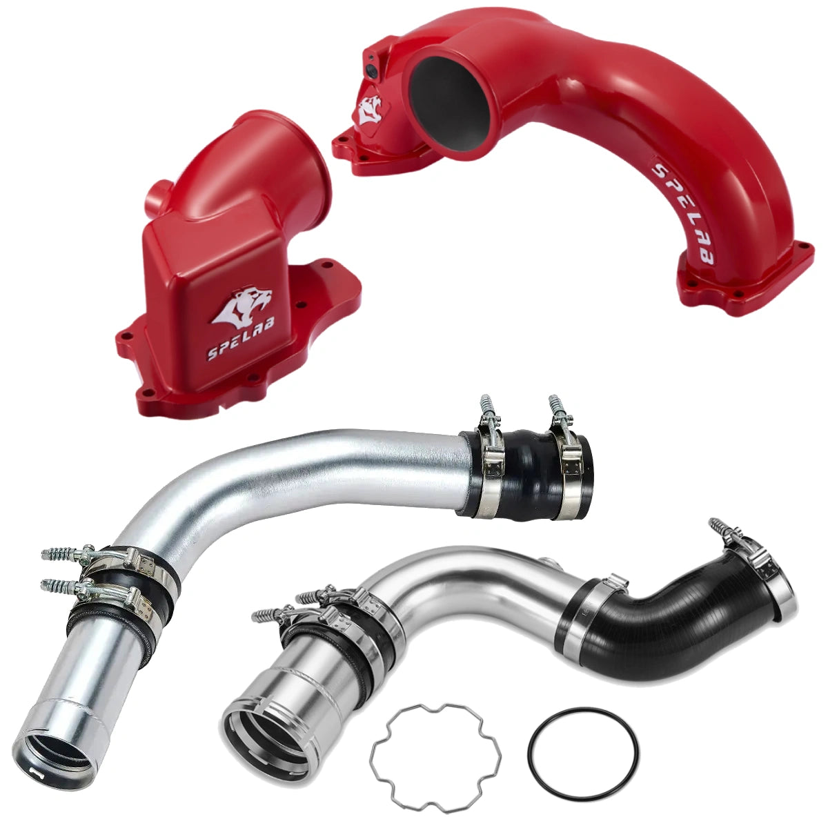 Intake Manifold with Intercooler Pipe Bundle for 2011–2019 Ford F250 F350 F450 6.7L Powerstroke | SPELAB
