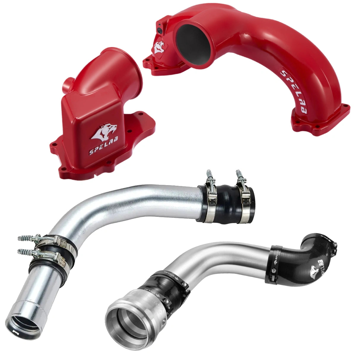 Intake Manifold with Intercooler Pipe Bundle for 2011–2019 Ford F250 F350 F450 6.7L Powerstroke | SPELAB