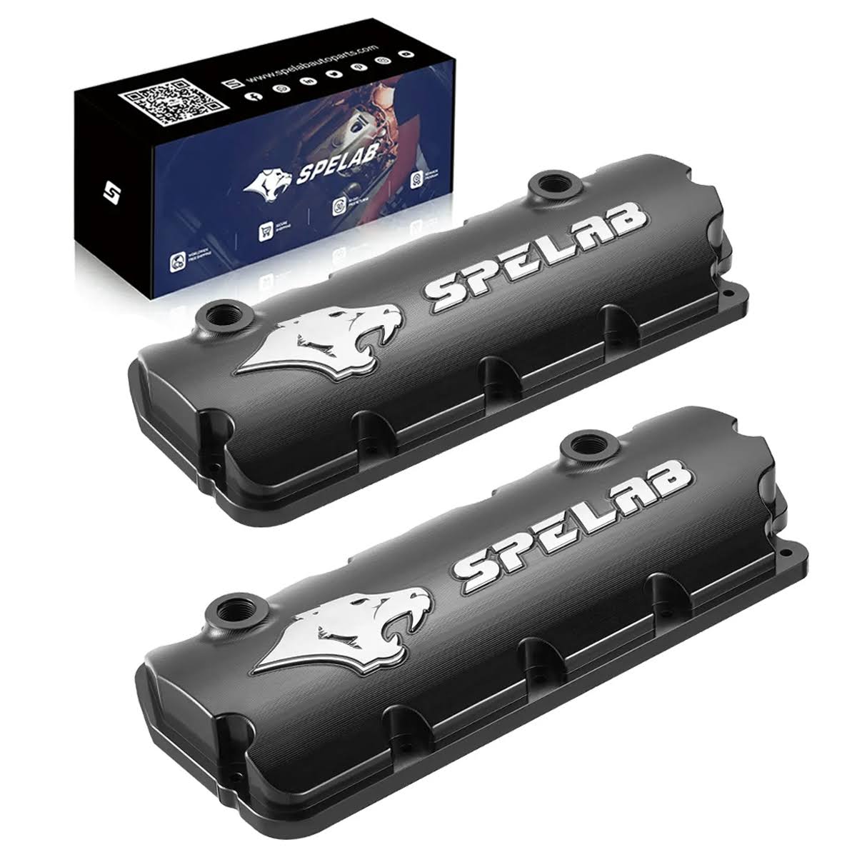Billet Aluminum Valve Cover for 2008-2010 Ford F250 F350 F450 F550 6.4L Powerstroke | SPELAB