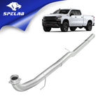 4"/5" DPF Delete Race Pipe Exhaust for 2017-2025 L5P 6.6 Duramax Chevy GMC 2500HD 3500HD | SPELAB