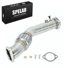 Load image into Gallery viewer, SPELAB Downpipe Exhaust For BMW E90 E91 E92 E60 E61 Diesel M57 Turbo