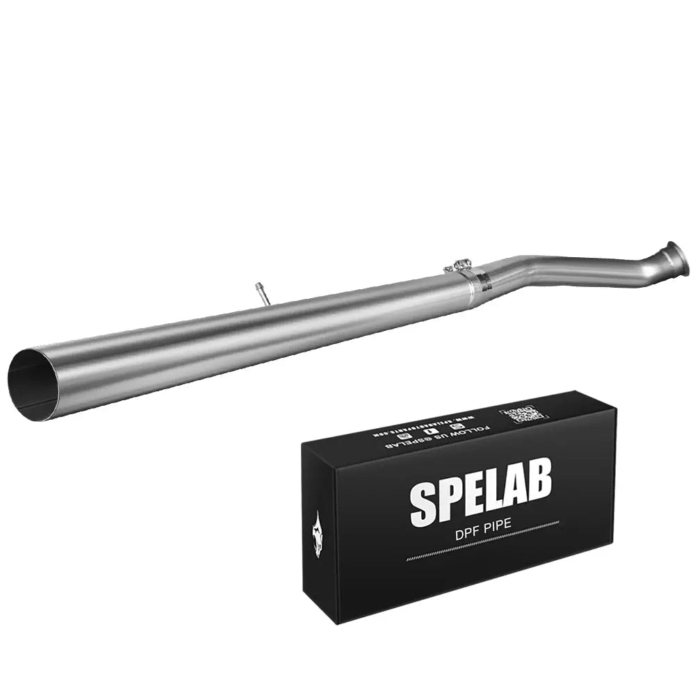 4" 2007.5-2012 6.7 Cummins DPF Race Pipe | Dodge Ram 2500/3500 | SPELAB-1