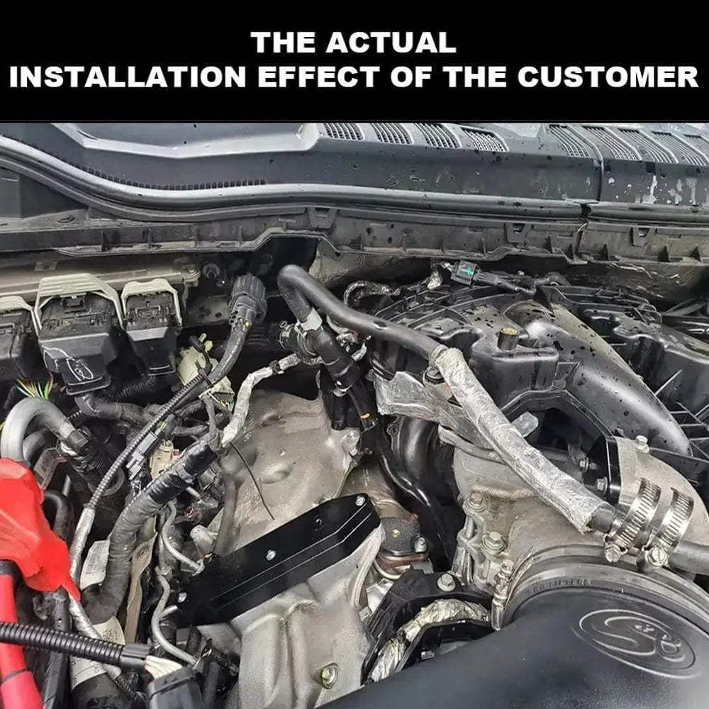 thumbnail image 2 of Engine CCV/PCV Replacement Kit For Ford 6.7L Powerstroke 2011-2020 – Black, 6 Ft Silicone Hose 2 of 5