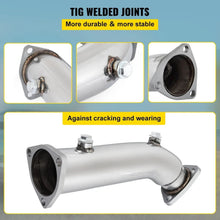 Load image into Gallery viewer, Downpipe Exhaust for 1997-2005 Audi A4 B5 B6/VW Passat 1.8T/L J2 Engineering Flashark