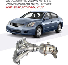 Load image into Gallery viewer, Exhaust Manifold for 2007-2012 Nissan Altima L4 2.5L Flashark