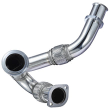 Load image into Gallery viewer, Exhaust Up-Pipe Y-Pipe for Ford 2003-2007 6.0L Powerstroke Diesel F250 F350 F450 Heavy Duty Polished | SPELAB
