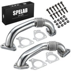 Exhaust Up-Pipe/Downpipe for 2001-2016 6.6L Chevrolet Chevy GMC Duramax LB7 LLY LBZ LMM LML | SPELAB