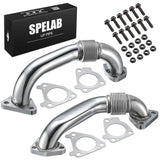 Exhaust Up-Pipe/Downpipe for 2001-2016 6.6L Chevrolet Chevy GMC Duramax LB7 LLY LBZ LMM LML | SPELAB