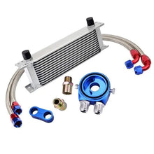 Load image into Gallery viewer, SPELAB 13 Row AN10 Oil Cooler Kit Silver-SPELAB