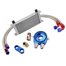 Load image into Gallery viewer, SPELAB 16 Row AN10 Oil Cooler Kit Silver-SPELAB