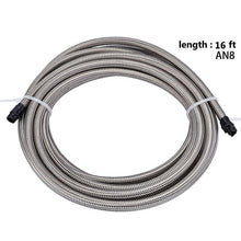 Load image into Gallery viewer, SPELAB 16Ft PTFE E85 Fuel Line Kit Silver Red AN10-SPELAB