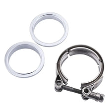 Load image into Gallery viewer, SPELAB 2.25 Inch Stainless Steel V-Band Clamp and Mild Steel Male/Female Interlocking Flanges-SPELAB