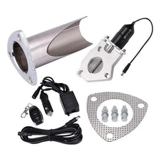 Load image into Gallery viewer, SPELAB 2.25 inch Remote Single DIY Fabricator Electric Exhaust Cutout Kit-SPELAB