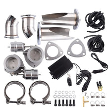 Load image into Gallery viewer, SPELAB 2.5 Inch Stainless Steel Exhaust Cutout Be-Cut Pipe Kit Dual-SPELAB