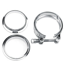Load image into Gallery viewer, SPELAB 3.0 Inch Stainless Steel V-Band Clamp and Mild Steel Male/Female Interlocking Flanges-SPELAB