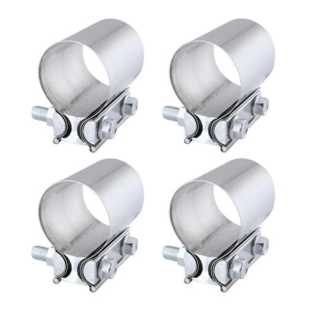 GZYF 1-7/8 Inch Lap Joint Exhaust Band Clamp - Stainless GZYF 1-7/8 Inch Lap Joint Exhaust Band Clamp - Stainless