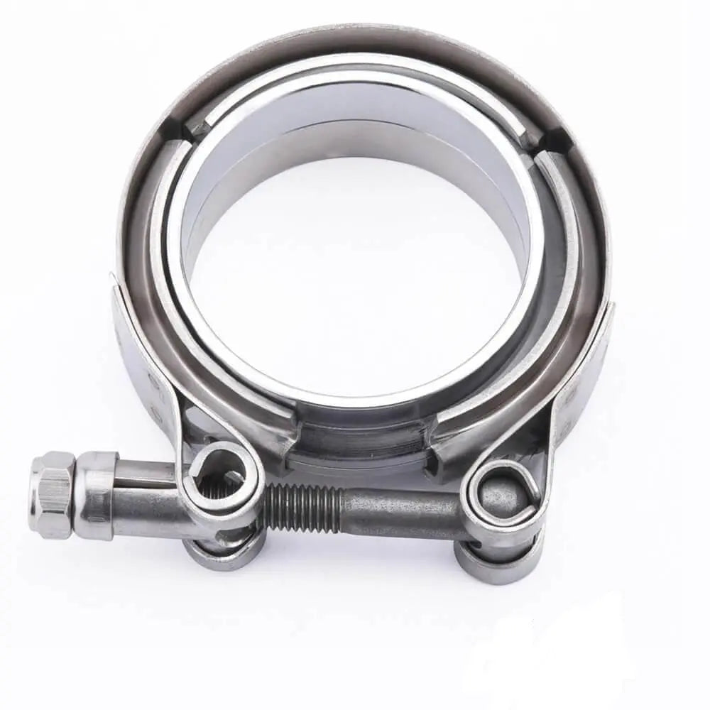 SPELAB 5.0 Inch Stainless Steel V-Band Clamp and Mild Steel Male/Female Interlocking Flanges-SPELAB