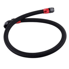 Load image into Gallery viewer, SPELAB AN10 Braided Oil Fuel Hose Line Kits 1.2Meter Black Hose Line With Installed Straight Elbow Swivel Hose End Fitting-SPELAB