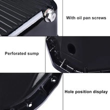 Load image into Gallery viewer, SPELAB Aluminum Deep Engine Oil Pan (Black) Compatible with 2001-2010 Chevy/GMC 6.6L Duramax Diesel-SPELAB
