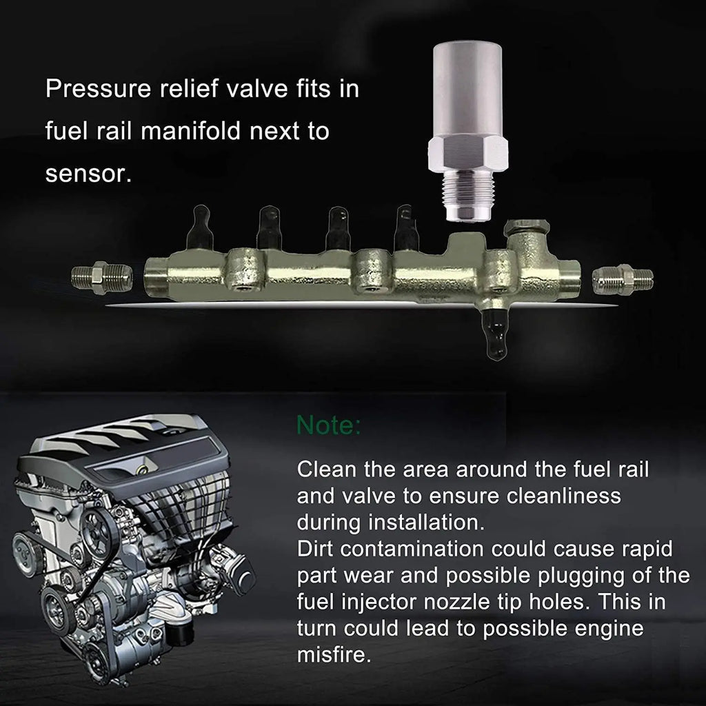 Diesel Race Fuel Rail Pressure Plug Valve For Dodge 5.9L Cummins 2003-2007 (213072800)|SPELAB-6