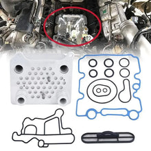 Load image into Gallery viewer, SPELAB Ford Powerstroke 6.0L V8 F250-550 Super Duty Excursion E350 E450 Engine Oil Cooler Kit Viton Gasket Seal Kit 3C3Z 6A642 CA 904228 904-228 015339 OCK388-SPELAB