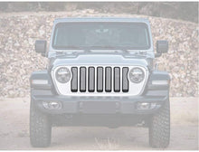 Load image into Gallery viewer, SPELAB Front Grill Inserts &amp; Headlight Cover Kit for 2018-2021 Jeep Wrangler JL &amp; Unlimited-SPELAB