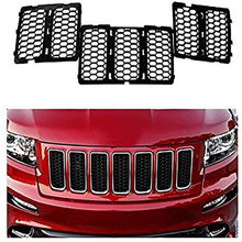 Load image into Gallery viewer, SPELAB JeCar Front Grille Inserts Mesh Honeycomb for 2014-2016 Jeep Grand Cherokee-SPELAB