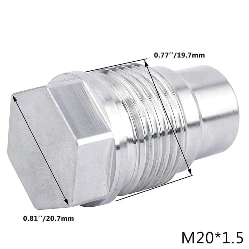 SPELAB M20*1.5 Diesel Fuel Rail Plug For 2007.5-2012 6.7L Dodge Cummins & 2004.5-10 GM Duramax|SPELAB
