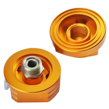 Load image into Gallery viewer, Oil Cooler Aluminum Sandwich Plate Oil Filter Relocation Kit Adapter