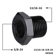 Load image into Gallery viewer, SPELAB Oil Filter Threaded Adapter 5/8-24 To 3/4-16 NPT 5-8/24 To 13/16-16NPT Pipe Reducer Port Plug-SPELAB