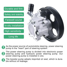 Load image into Gallery viewer, SPELAB Power Steering Pump with Pulley Fits for Jeep Wrangler (JK) (2007-2011) w/ 3.8L Engine Replace # 52059899AE/ RJ51040002-SPELAB