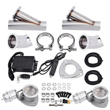 Load image into Gallery viewer, SPELAB Remote Dual Electric Vacuum Valve Electric Exhaust Cutout Kit-SPELAB