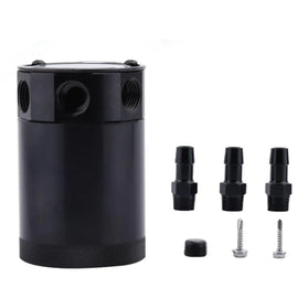 Universal Performance Oil Catch Can 2 Port -10AN Breather 750mL Baffle Tank