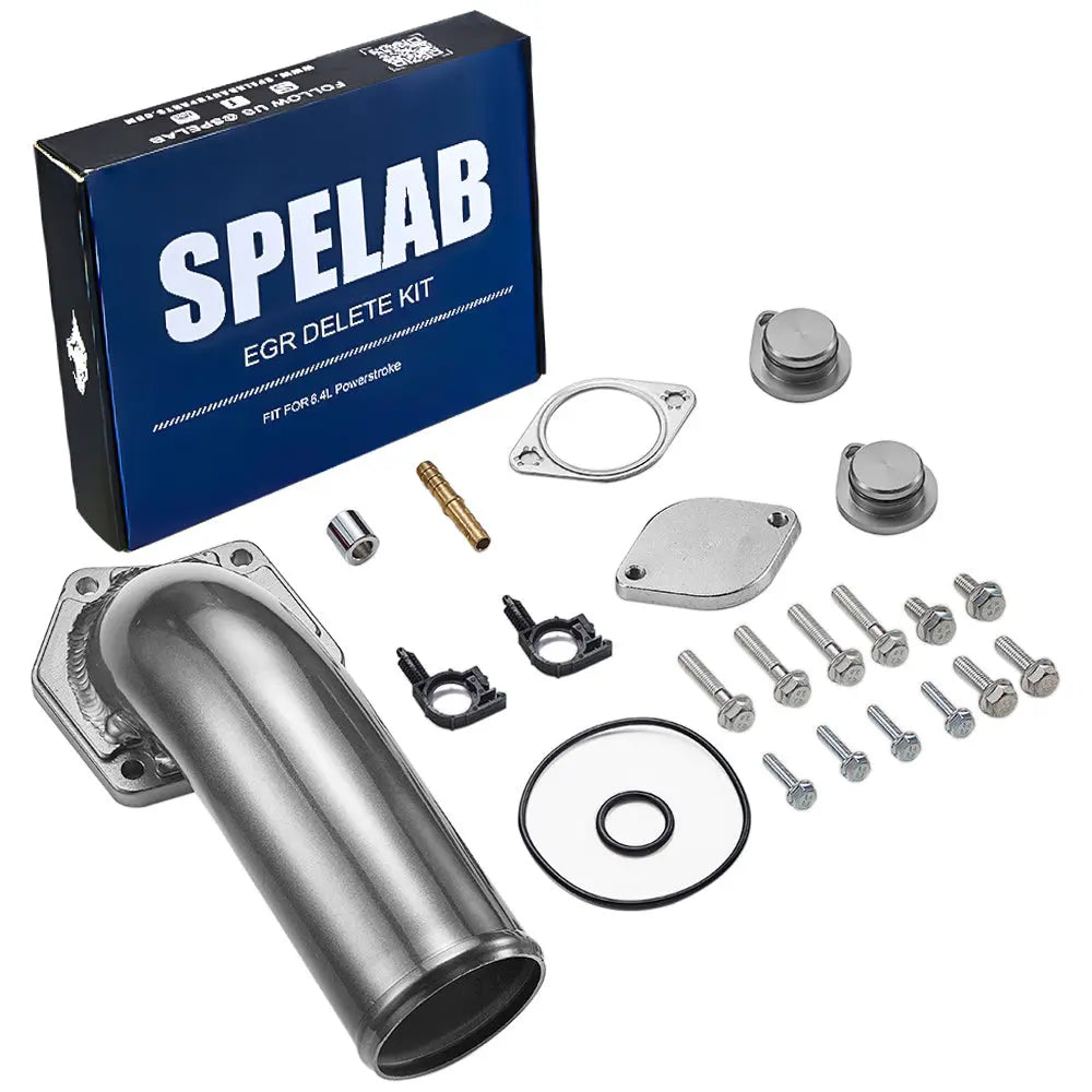 EGR Delete Kit For 2008-2010 Ford 6.4L Powerstroke Turbo Diesel | SPELAB-1