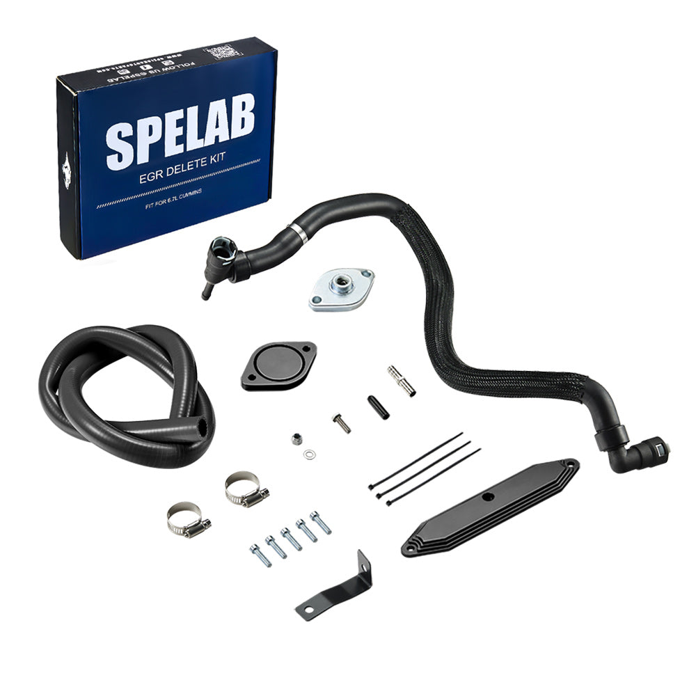 SPELAB 2015-2016 Ford 6.7L Powerstroke EGR Cooler Delete Kit