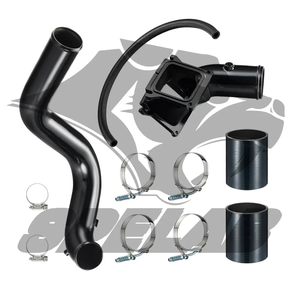 Y-Bridge Cold Intercooler Pipe for 2006-2010 LBZ/LMM 6.6 Duramax SPELAB