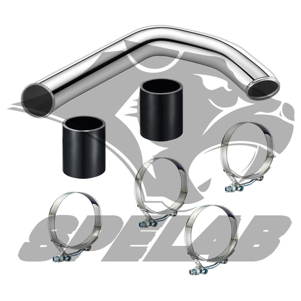 SPELAB Cold Side Intercooler Pipe Kit For 2008-2010 6.4 Powerstroke Diesel Ford F250 F350 F450 F550