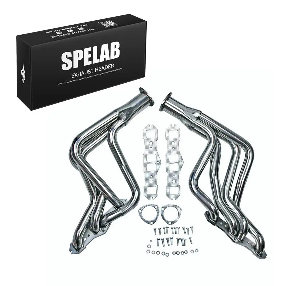 1965-1974 Cutlass Delta 350 400 455 Performance Header – SPELAB