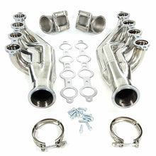 Load image into Gallery viewer, SPELAB LS Turbo Exhaust Manifold&amp;Headers For LSX, LS1, LS2, LS3, LS6 (1 3/4&quot;Primaries)